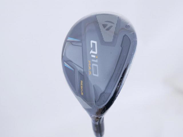 Lady club : All : **ของใหม่ ยังไม่แกะพลาสติก** ไม้กระเทย Taylormade Qi10 MAX Rescue (ออกปี 2024) Loft 27 ก้าน Mitsubishi ELDIO TM40 Flex L