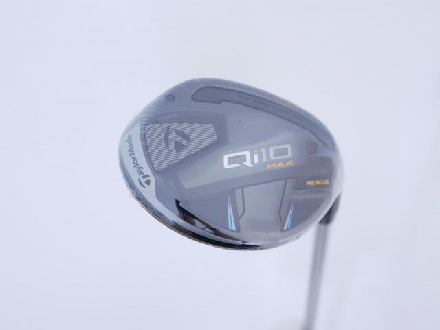 Lady club : All : **ของใหม่ ยังไม่แกะพลาสติก** ไม้กระเทย Taylormade Qi10 MAX Rescue (ออกปี 2024) Loft 27 ก้าน Mitsubishi ELDIO TM40 Flex L