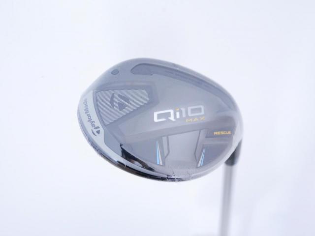 Lady club : All : **ของใหม่ ยังไม่แกะพลาสติก** ไม้กระเทย Taylormade Qi10 MAX Rescue (ออกปี 2024) Loft 27 ก้าน Mitsubishi ELDIO TM40 Flex L