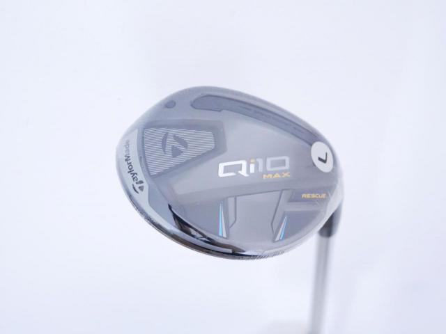 Lady club : All : **ของใหม่ ยังไม่แกะพลาสติก** ไม้กระเทย Taylormade Qi10 MAX Rescue (ออกปี 2024) Loft 27 ก้าน Mitsubishi ELDIO TM40 Flex L