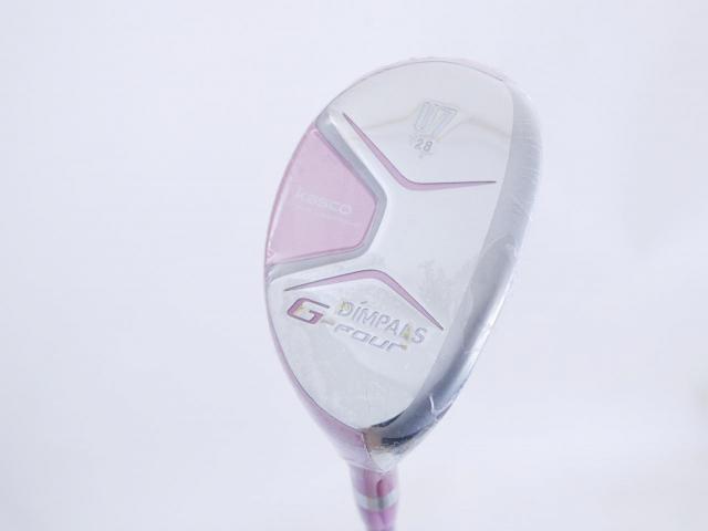 Lady club : All : **ของใหม่ ยังไม่แกะพลาสติก** ไม้กระเทย Kasco Dimpals G-FOUR Loft 28 Flex L