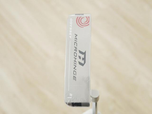 Putter : All : **ของใหม่ ยังไม่แกะพลาสติก** พัตเตอร์ Odyssey Microhinge #1 (รุ่นล่าสุด ปี 2025) ยาว 34 นิ้ว