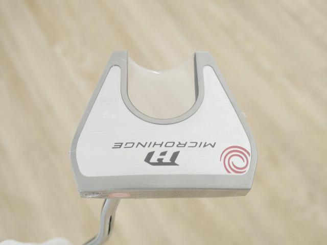 Putter : All : **ของใหม่ ยังไม่แกะพลาสติก** พัตเตอร์ Odyssey Microhinge #7 DB (รุ่นล่าสุด ปี 2025) ยาว 33 นิ้ว