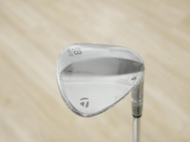 Wedge : Taylormade : **ของใหม่ ยังไม่แกะพลาสติก** Wedge Taylormade Milled Grind 4 Loft 58 ก้านเหล็ก Dynamic Gold EX Weight Lock Tour Issue S200