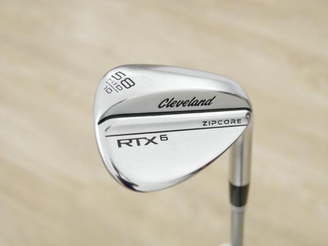 Wedge : Cleveland : Wedge Cleveland RTX 6 ZIPCORE Loft 58 ก้านกราไฟต์ Mitsubishi Diamana ZX-II 60 Wedge Flex