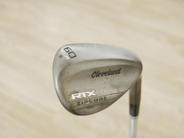 Wedge : Cleveland : Wedge Cleveland RTX ZIPCORE Loft 60 ก้านเหล็ก Dynamic Gold EX Weight Lock Tour Issue X100
