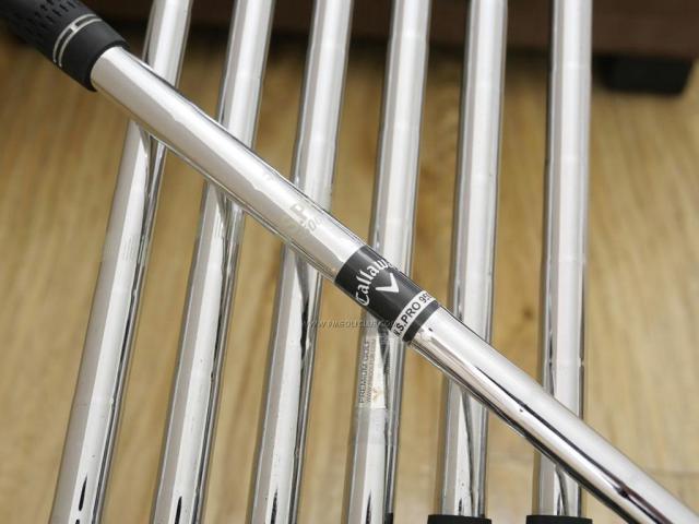 Iron set : Callaway : ชุดเหล็ก Callaway APEX Pro Forged (ออกปี 2016) มีเหล็ก 4-Pw (7 ชิ้น) ก้านเหล็ก NS Pro 950 Flex R