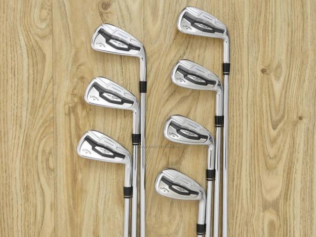 Iron set : Callaway : ชุดเหล็ก Callaway APEX Pro Forged (ออกปี 2016) มีเหล็ก 4-Pw (7 ชิ้น) ก้านเหล็ก NS Pro 950 Flex R