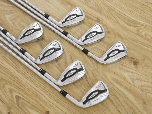 Iron set : Callaway : ชุดเหล็ก Callaway APEX Pro Forged (ออกปี 2016) มีเหล็ก 4-Pw (7 ชิ้น) ก้านเหล็ก NS Pro 950 Flex R