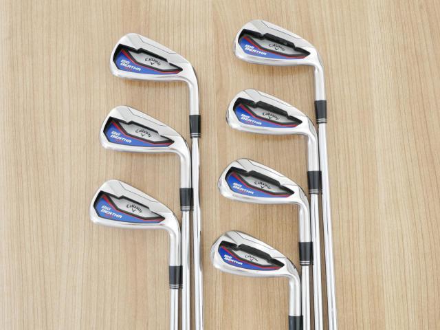 Iron set : Callaway : ชุดเหล็ก Callaway Big Bertha Beta (ใบใหญ่ ตีง่ายมาก) มีเหล็ก 5-Pw,Aw (7 ชิ้น) ก้านเหล็ก NS Pro 950 NEO