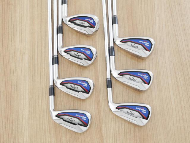 Iron set : Callaway : ชุดเหล็ก Callaway Big Bertha Beta (ใบใหญ่ ตีง่ายมาก) มีเหล็ก 5-Pw,Aw (7 ชิ้น) ก้านเหล็ก NS Pro 950 NEO