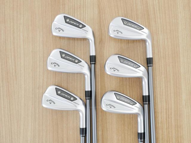Iron set : Callaway : ชุดเหล็ก Callaway APEX Ai300 Forged (รุ่นล่าสุด ออกปี 2024) มีเหล็ก 6-Pw,Aw (6 ชิ้น) ก้านกราไฟต์ Fujikura MC 80 Flex R