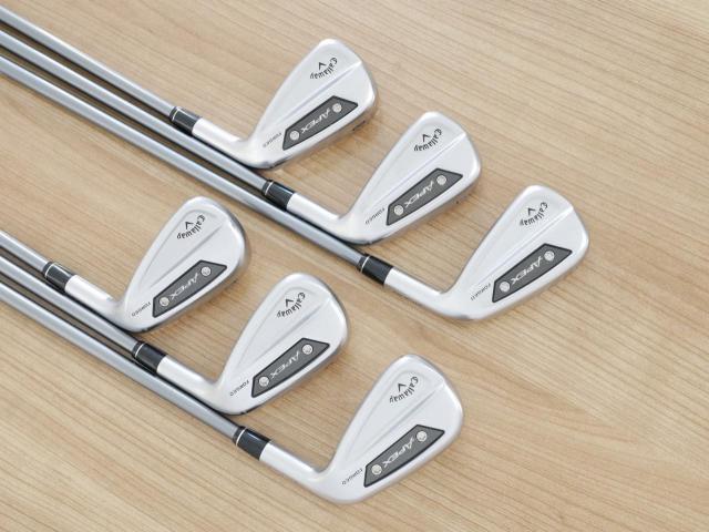 Iron set : Callaway : ชุดเหล็ก Callaway APEX Ai300 Forged (รุ่นล่าสุด ออกปี 2024) มีเหล็ก 6-Pw,Aw (6 ชิ้น) ก้านกราไฟต์ Fujikura MC 80 Flex R