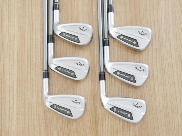 Iron set : Callaway : ชุดเหล็ก Callaway APEX Ai300 Forged (รุ่นล่าสุด ออกปี 2024) มีเหล็ก 6-Pw,Aw (6 ชิ้น) ก้านกราไฟต์ Fujikura MC 80 Flex R