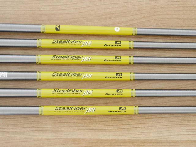 Iron set : Other Brand : ชุดเหล็ก Srixon Z-Forged (รุ่นปี 2020) มีเหล็ก 5-Pw (6 ชิ้น) ก้าน Steelfiber J88 Flex S