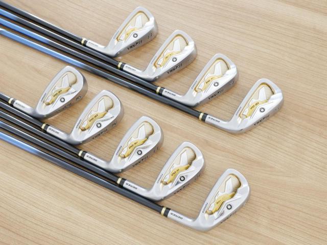 Iron set : Honma : ชุดเหล็ก Honma Beres IS-02 (หน้าเด้ง Forged) มีเหล็ก 5-11,Aw,Sw (9 ชิ้น เทียบเท่า 4-Pw,Aw,Sw) ก้าน ARMRQ 6 (54) Flex R (2 ดาว)
