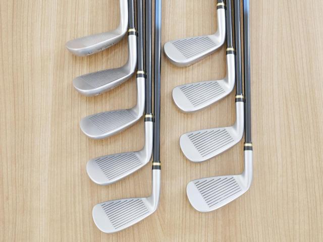 Iron set : Honma : ชุดเหล็ก Honma Beres IS-02 (หน้าเด้ง Forged) มีเหล็ก 5-11,Aw,Sw (9 ชิ้น เทียบเท่า 4-Pw,Aw,Sw) ก้าน ARMRQ 6 (54) Flex R (2 ดาว)