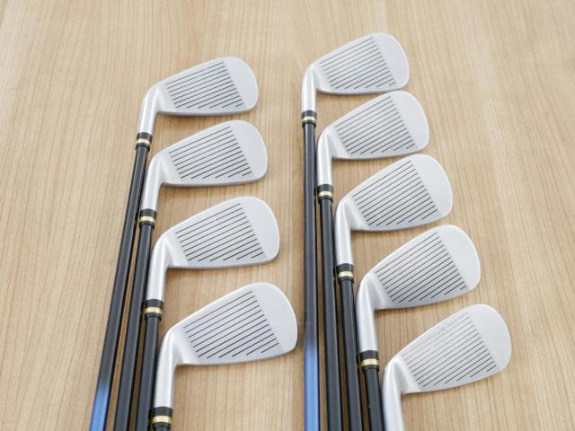 Iron set : Honma : ชุดเหล็ก Honma Beres IS-02 (หน้าเด้ง Forged) มีเหล็ก 5-11,Aw,Sw (9 ชิ้น เทียบเท่า 4-Pw,Aw,Sw) ก้าน ARMRQ 6 (54) Flex R (2 ดาว)