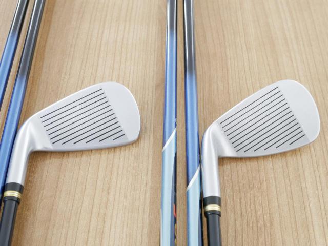 Iron set : Honma : ชุดเหล็ก Honma Beres IS-02 (หน้าเด้ง Forged) มีเหล็ก 5-11,Aw,Sw (9 ชิ้น เทียบเท่า 4-Pw,Aw,Sw) ก้าน ARMRQ 6 (54) Flex R (2 ดาว)