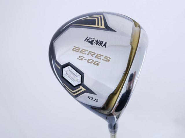 Driver : Honma : ไดรเวอร์ Honma Beres S-06 (รุ่นปี 2019) Loft 10.5 ก้าน ARMRQ X (47) Flex R (2 ดาว)