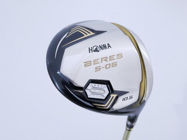 Driver : Honma : ไดรเวอร์ Honma Beres S-06 (รุ่นปี 2019) Loft 10.5 ก้าน ARMRQ X (47) Flex R (2 ดาว)