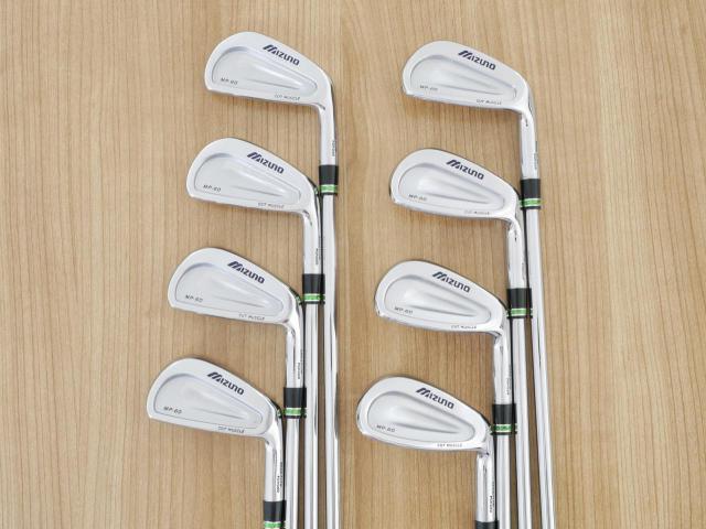 Iron set : Mizuno : ชุดเหล็ก Mizuno MP-60 Forged มีเหล็ก 3-Pw (8 ชิ้น) ก้านเหล็ก Flex R