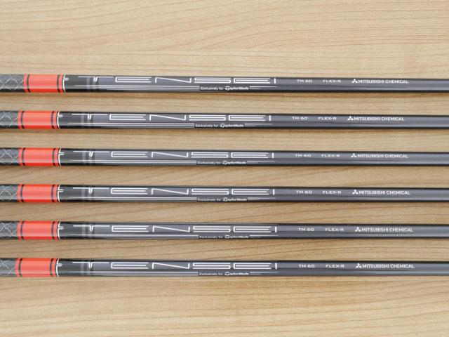 Iron set : Taylormade : ชุดเหล็ก Taylormade Stealth (ออกปี 2022 Japan Spec.) มีเหล็ก 6-Pw,Sw (6 ชิ้น) ก้านกราไฟต์ Mitsubishi Tensei TM60 Flex R