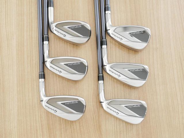 Iron set : Taylormade : ชุดเหล็ก Taylormade Stealth (ออกปี 2022 Japan Spec.) มีเหล็ก 6-Pw,Sw (6 ชิ้น) ก้านกราไฟต์ Mitsubishi Tensei TM60 Flex R