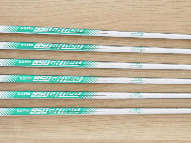 Iron set : PXG : ชุดเหล็ก PXG 0311P GEN 6 Forged Milled (รุ่นปี 2024 ตีไกล สวย ฟิลดี) มีเหล็ก 5-Pw (6 ชิ้น) ก้านเหล็ก NS Pro 950 NEO Flex S