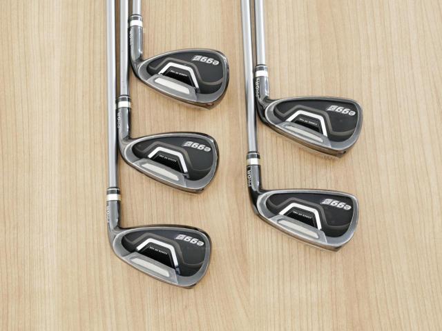 Iron set : PRGR : ชุดเหล็กกระเทย PRGR New Egg Iron (รุ่นปี 2017 ตีง่ายและไกลมาก) มีเหล็ก 7-Pw,Aw (5 ชิ้น) ก้านกราไฟต์ Flex SR (M-40)