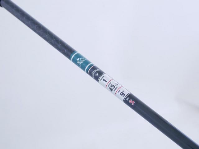 Driver : Callaway : ไดรเวอร์ Callaway ELYTE Triple Diamond (รุ่นล่าสุด ปี 2025 Japan Spec.) Loft 9 (ปรับได้) ก้าน Mitsubishi TENSEI 60 Flex S