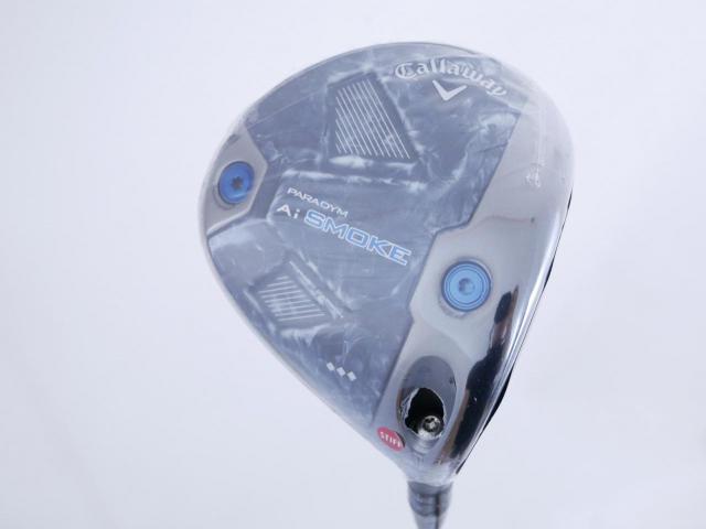 Driver : Callaway : **ของใหม่ ยังไม่แกะพลาสติก** ไดรเวอร์ Callaway Paradym Ai SMOKE Triple Diamond (รุ่นล่าสุด ปี 2024 Low Spin สุดๆๆ) Loft 9 (ปรับได้) ก้าน Mitsubishi TENSEI 50 Flex S