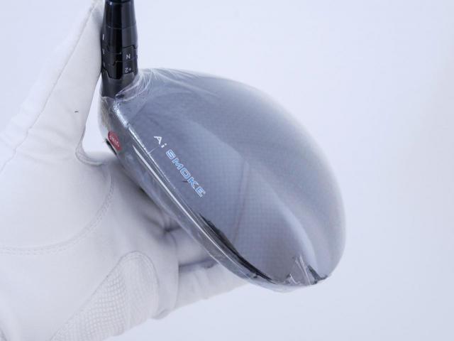 Driver : Callaway : **ของใหม่ ยังไม่แกะพลาสติก** ไดรเวอร์ Callaway Paradym Ai SMOKE Triple Diamond (รุ่นล่าสุด ปี 2024 Low Spin สุดๆๆ) Loft 9 (ปรับได้) ก้าน Mitsubishi TENSEI 50 Flex S