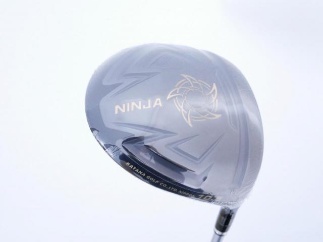 Driver : Katana : **ของใหม่ ยังไม่แกพลาสติก** ไดรเวอร์ Katana NINJA Hi Plus 485cc Non-Conform (รุ่นปี 2021 หน้าเด้งที่สุด มี Offset กันลูกบานออกขวา) Loft 10.5 ก้าน Fujikura Speeder 378 Evolution Flex R