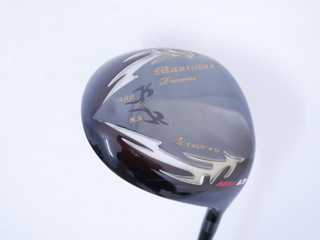 Driver : Worksgolf : Works Golf Maximax Premia MAX 1.7 (หน้าเด้งสุดๆ บางเพียง 1.7 มิล) Loft 9.5 Flex R