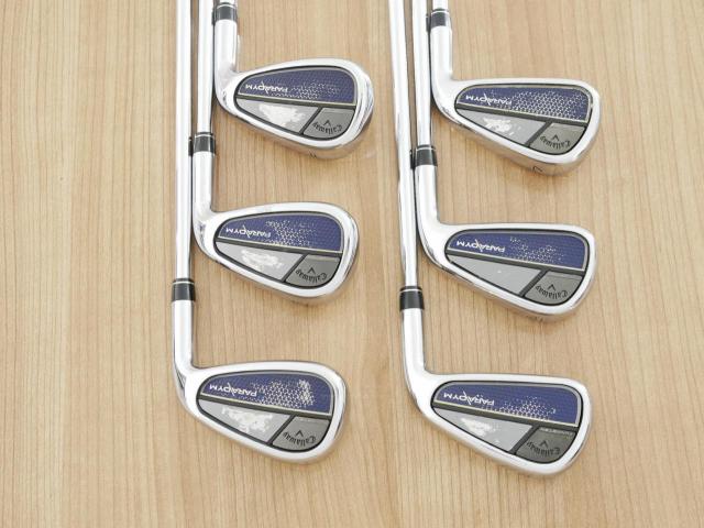 Iron set : Callaway : ชุดเหล็ก Callaway Paradym (ออกปี 2023 Japan Spec.) มีเหล็ก 5-Pw (6 ชิ้น) ก้านเหล็ก NS Pro ZELOS 7 Flex S