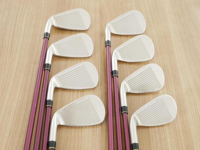 Iron set : Yonex : ชุดเหล็ก Yonex Royal DTP (ออกปี 2016 ท๊อปสุด ก้านดีมาก หน้าเด้ง ตีไกลสุดๆ) มีเหล็ก 6-Pw,Aw,As,Sw (8 ชิ้น) ก้านกราไฟต์ Flex R