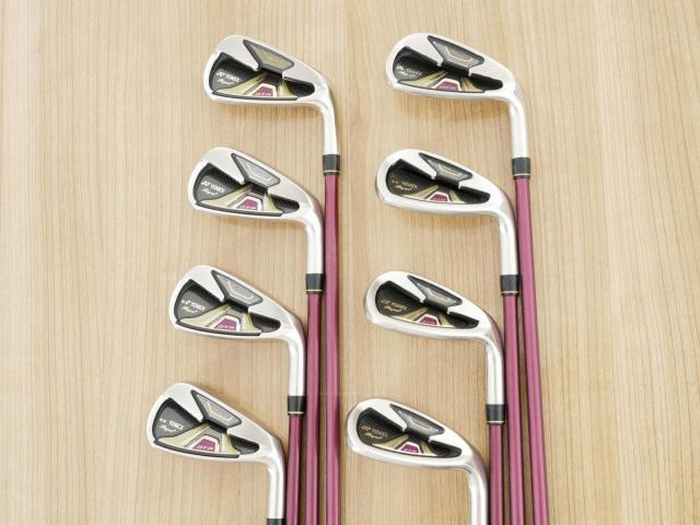 Iron set : Yonex : ชุดเหล็ก Yonex Royal DTP (ออกปี 2016 ท๊อปสุด ก้านดีมาก หน้าเด้ง ตีไกลสุดๆ) มีเหล็ก 6-Pw,Aw,As,Sw (8 ชิ้น) ก้านกราไฟต์ Flex R