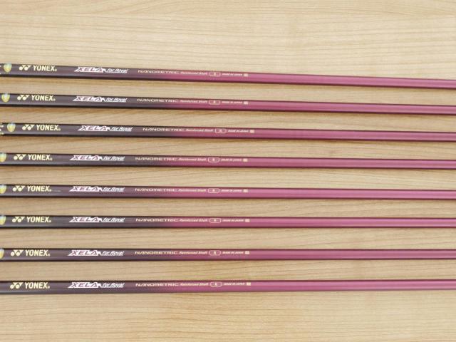 Iron set : Yonex : ชุดเหล็ก Yonex Royal DTP (ออกปี 2016 ท๊อปสุด ก้านดีมาก หน้าเด้ง ตีไกลสุดๆ) มีเหล็ก 6-Pw,Aw,As,Sw (8 ชิ้น) ก้านกราไฟต์ Flex R