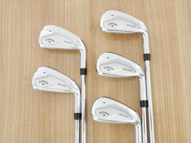 Iron set : Callaway : ชุดเหล็ก Callaway ELYTE X (ออกปี 2025 ตีง่ายมาก ไกล Japan Spec.) มีเหล็ก 6-Pw (5 ชิ้น) ก้านเหล็ก NS Pro 950 NEO Flex S