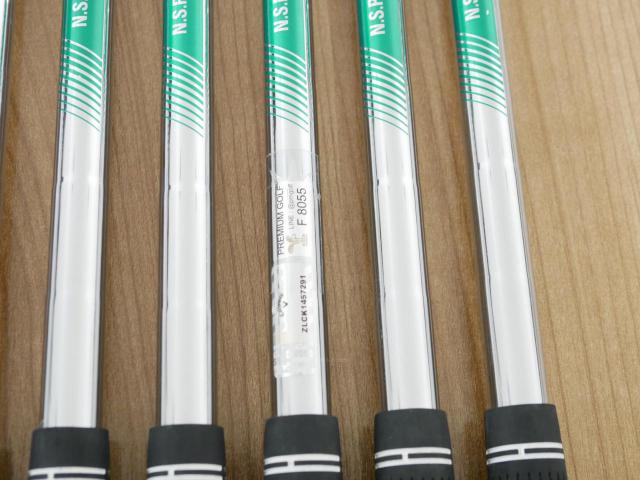 Iron set : Callaway : ชุดเหล็ก Callaway Apex Ti Fusion Black (รุ่นท็อปสุด แพงที่สุด ปี 2025 ของใหม่ 8 หมื่นบาท) มีเหล็ก 5-Pw (6 ชิ้น) ก้านเหล็ก NS Pro 950 NEO Flex S