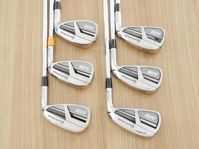 Iron set : Taylormade : ชุดเหล็ก Taylormade M5 (ออกปี 2019 Japan Spec) มีเหล็ก 5-Pw (6 ชิ้น) ก้านเหล็ก AMT Tour White S200