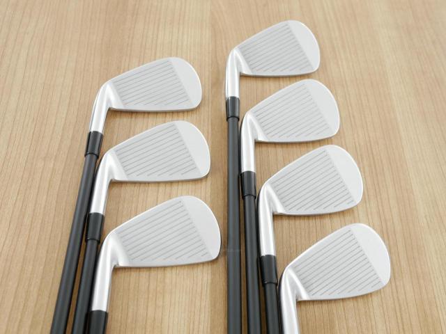 Iron set : Mizuno : ชุดเหล็ก Mizuno Pro 243 Forged (ปี 2024 นุ่ม แน่น ระยะดี) มีเหล็ก 5-Pw,Aw (7 ชิ้น) ก้านกราไฟต์ Fujikura TRAVIL 85 Flex S