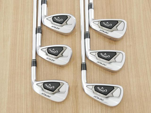 Iron set : Callaway : ชุดเหล็ก Callaway APEX DCB Forged (ปี 2022) มีเหล็ก 5-Pw (6 ชิ้น) ก้านเหล็ก NS Pro Flex R