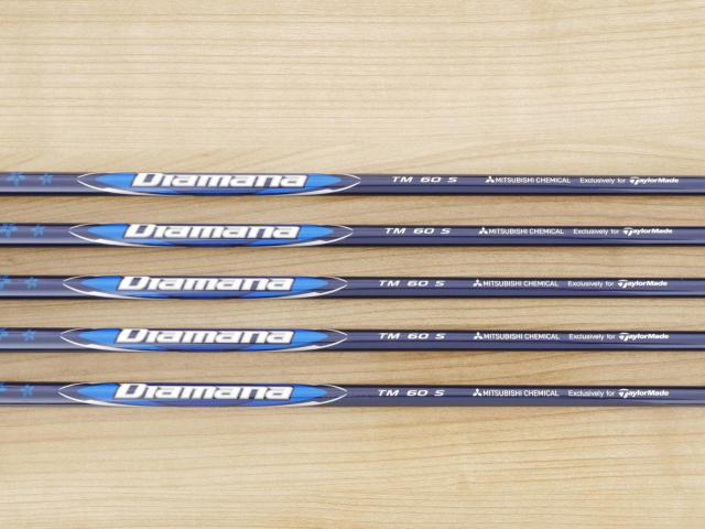 Iron set : Taylormade : ชุดเหล็ก Taylormade Qi (ออกปี 2024 Japan Spec.) มีเหล็ก 6-Pw (5 ชิ้น) ก้านกราไฟต์ Mitsubishi Diamana TM60 Flex S