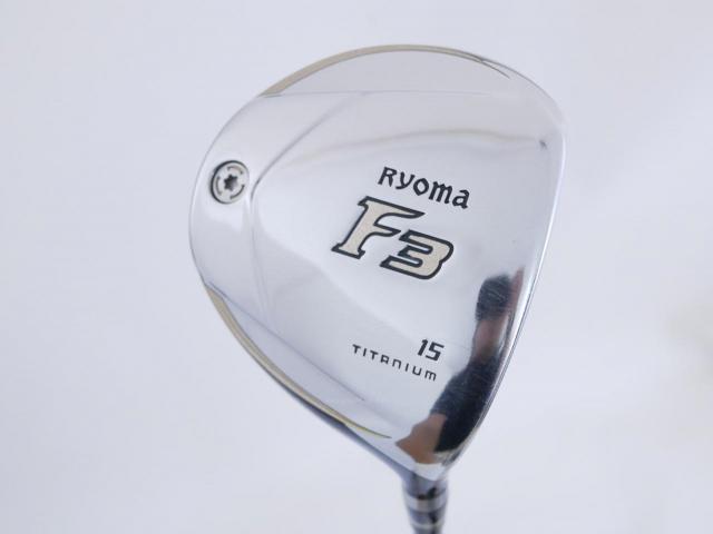 Fairway Wood : Other Brand : หัวไม้ 3 Ryoma F Titanium Special Tunning (ปี 2020 หน้าเด้งเกินกฏ ไกลมากๆ) Loft 15 ก้าน Tour AD RF2 Flex S