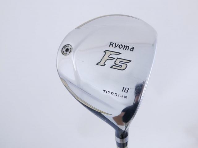 Fairway Wood : Other Brand : หัวไม้ 5 Ryoma F Titanium Special Tunning (ปี 2020 หน้าเด้งเกินกฏ ไกลมากๆ) Loft 18 ก้าน Tour AD RF2 Flex R