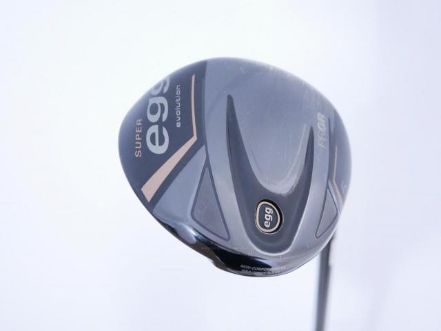 Fairway Wood : PRGR : หัวไม้ 5 PRGR Super EGG Evolution (รุ่นล่าสุด ออกปี 2024 หน้าเด้งเกินกฏ ตีไกลมาก) Loft 19 Flex R (M-37)