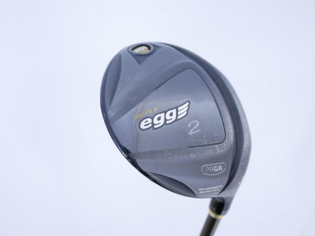 Fairway Wood : PRGR : หัวไม้ 2 PRGR Super Egg (หน้าเด้งเกินกฏ COR 0.84 ออกปี 2018 หายากมาก) Loft 14 Flex R (M-37)