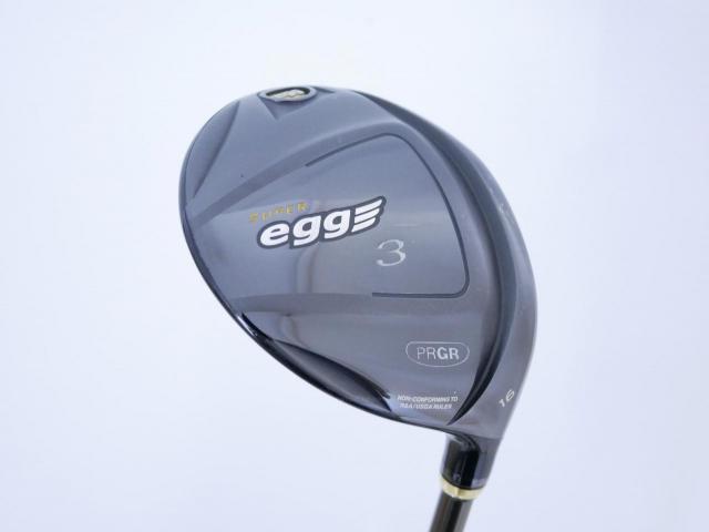 Fairway Wood : PRGR : หัวไม้ 3 PRGR Super Egg (หน้าเด้งเกินกฏ COR 0.84 ออกปี 2018 หายากมาก) Loft 16 Flex R (M-37)